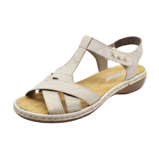 Dámské letní sandály RIEKER 65919-60 béžová