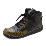 Dámská zimní kotníková obuv KACPER 4-6442 žlutá