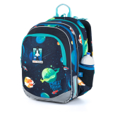 Školní batoh TOPGAL ELLY 21015 s raketou a vesmírem