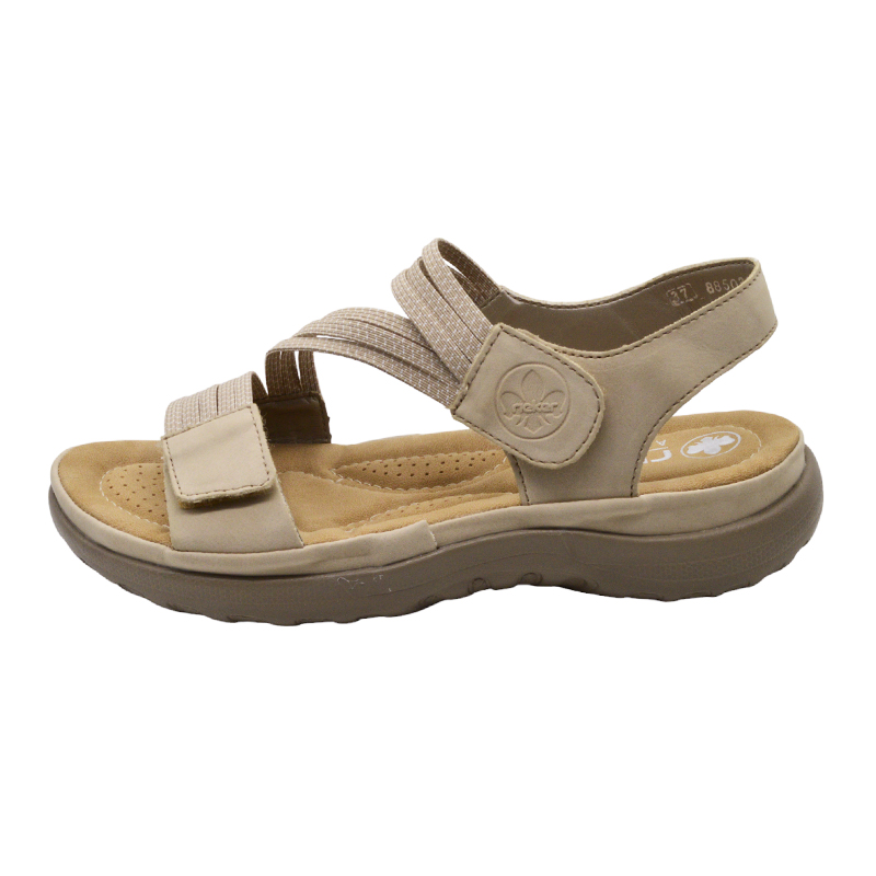 Dámské letní sandály RIEKER 64870-62 béžová