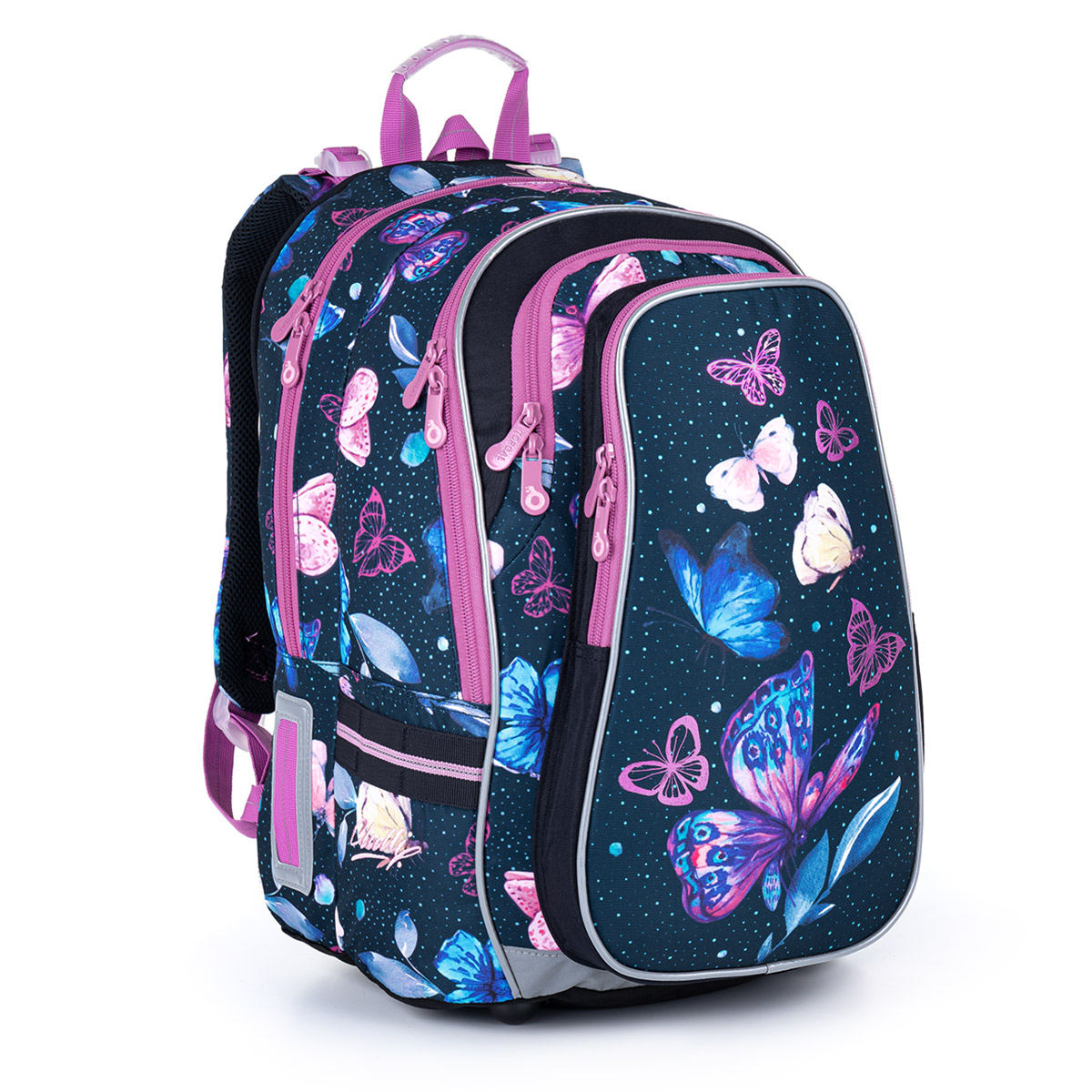Školní batoh s motýlky TOPGAL LYNN 21007 G