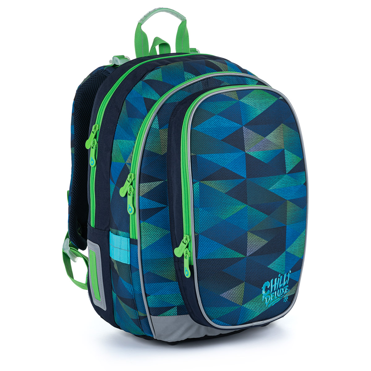 Modrozelený školní batoh TOPGAL MIRA 21019 B