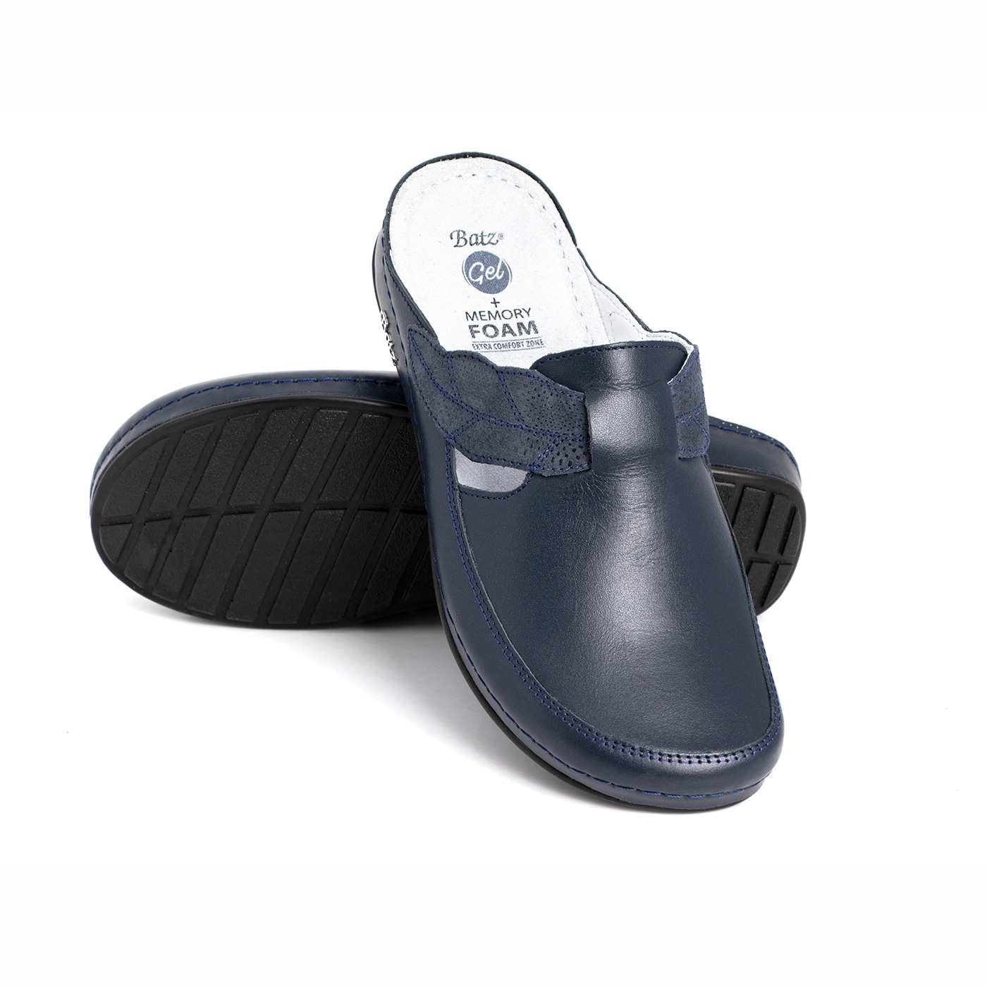 Zdravotní pantofle BATZ ruční výroba - NLK Dark Blue
