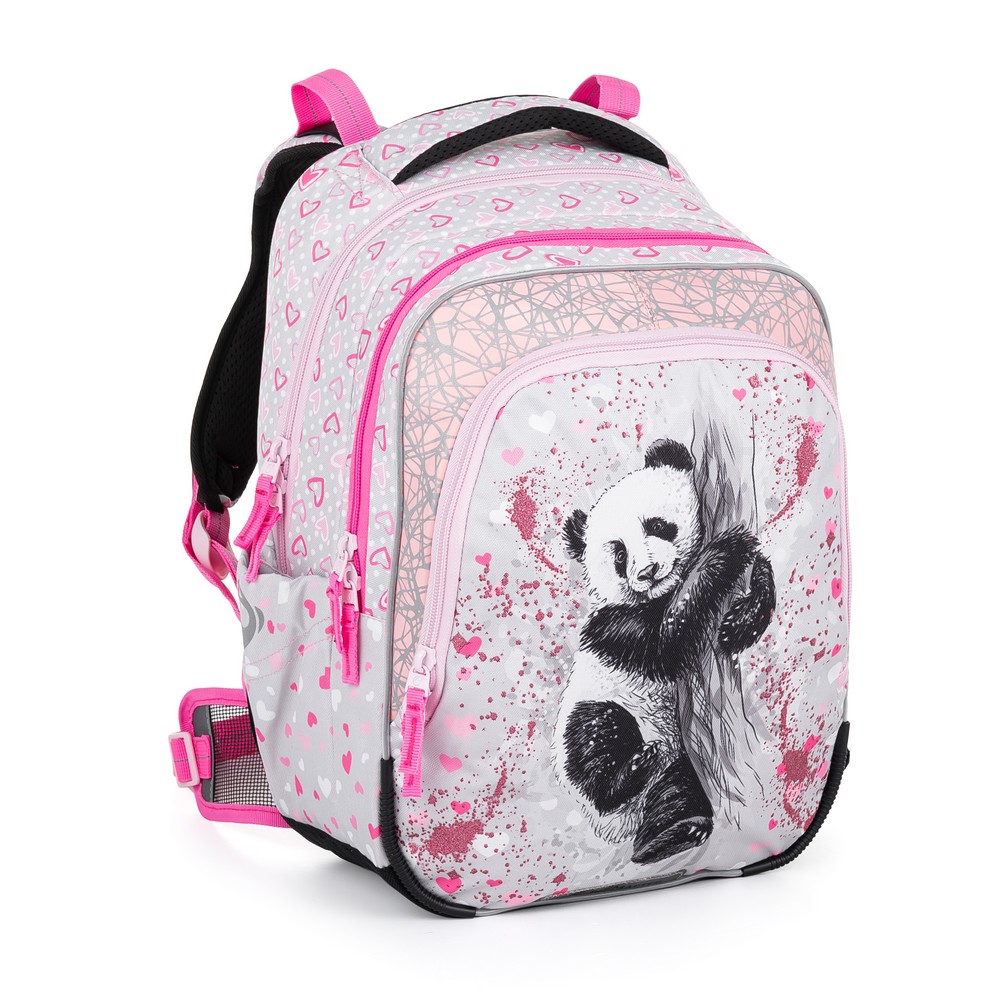 Školní batoh BAGMASTER BETA 22 B panda
