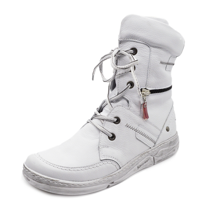 Dámská zimní kotníková obuv KACPER 4-6463 bílá