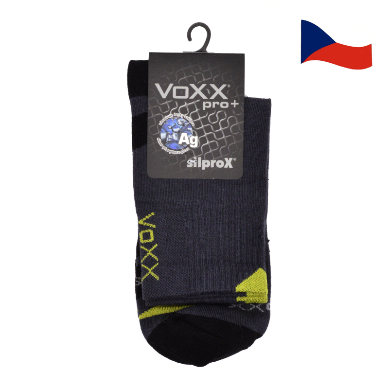 Kvalitní ponožky české výroby - VOXX Gastl tmavě šedá
