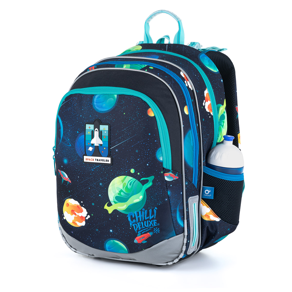 Školní batoh s raketou a vesmírem TOPGAL ELLY 21015
