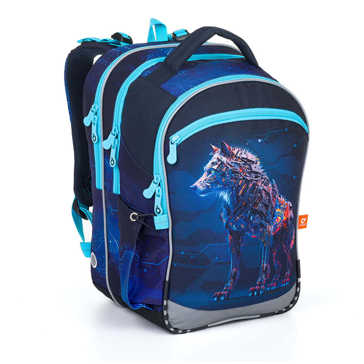 Školní batoh TOPGAL BAZI 24016 s vlkem