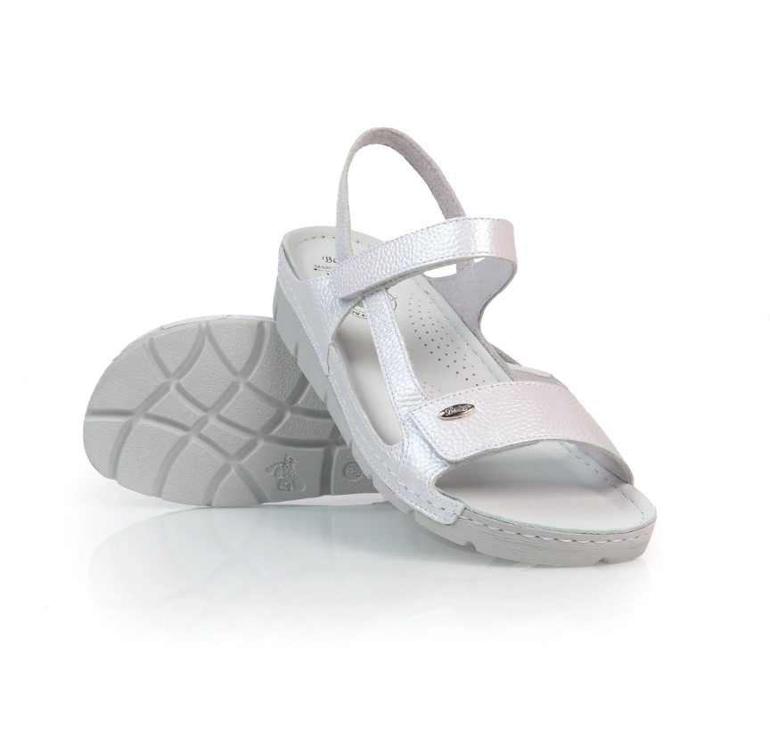 Dámské zdravotní sandály BATZ - MIRI PEARL WHITE