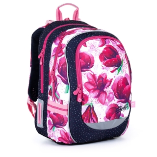 Školní batoh s magnoliemi TOPGAL CODA 21009 G