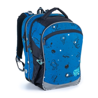 Modrý batoh s příšerkami TOPGAL COCO 21017 B