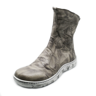 Dámská zimní kotníková obuv KACPER 4-0214 šedá