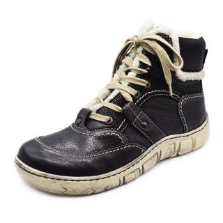 Dámská zimní kotníková obuv KACPER 4-0170 černá