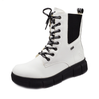 Dámská zimní kotníková obuv RIEKER X3414-80 bílá