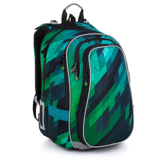 Školní zelenomodrý batoh TOPGAL LYNN 23018