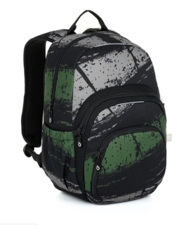 Studentský batoh TOPGAL SKYE 23031 zelenošedý