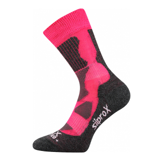 Teplé zimní Termo ponožky VoXX ETREX růžová