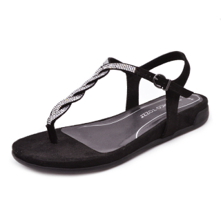 Dámské letní sandály MARCO TOZZI 2-28409-26 černá vel. 37