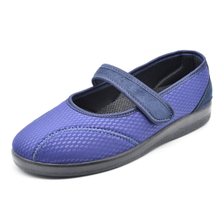 Dámská zdravotní obuv ORTOMED 6089-S117 modrá vel. 38