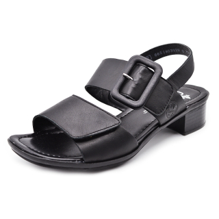 Dámské letní sandály RIEKER 62663-01 černá vel. 36