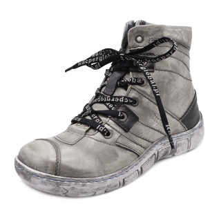 Dámská zimní kotníková obuv KACPER 4-1400 šedá vel. 36
