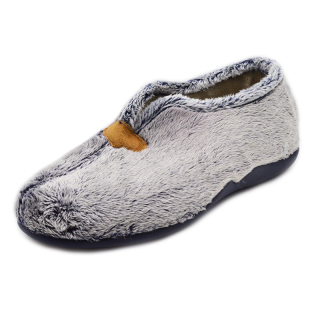 Dámské zateplené papuče MEDI LINE MARINO 311-022 šedá vel. 36