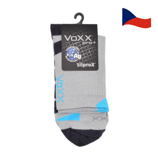 Kvalitní ponožky české výroby - VOXX Gastl šedá vel. 35-38